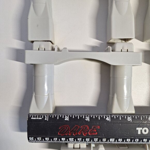 11 Geotrax Train Track Bridge Riser Lot Gray Supports Fisher Price Railroad - Picture 5 of 8